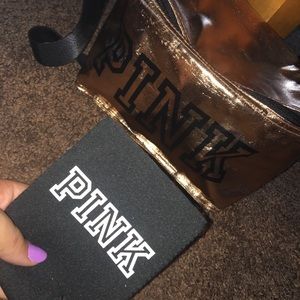 Victoria’s Secret beauty bag w/ Koozie